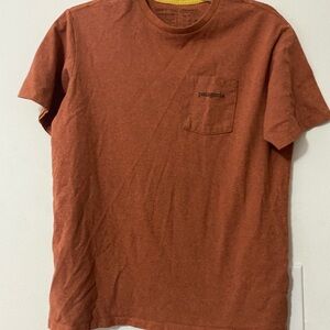 Patagonia Men's Short Sleeve Tee in Rust